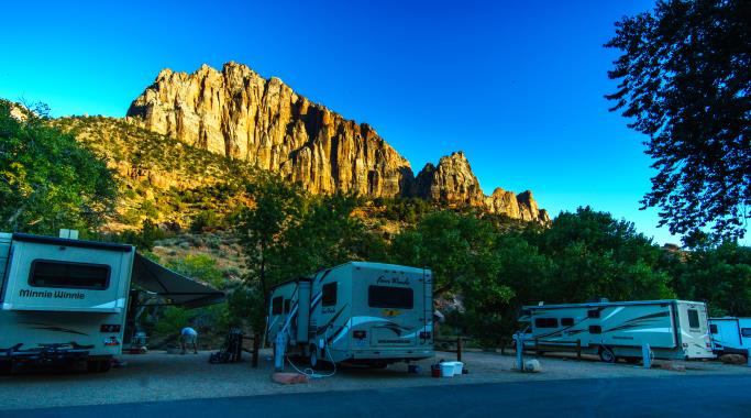 Travelhome Campervakanties Zion Campground